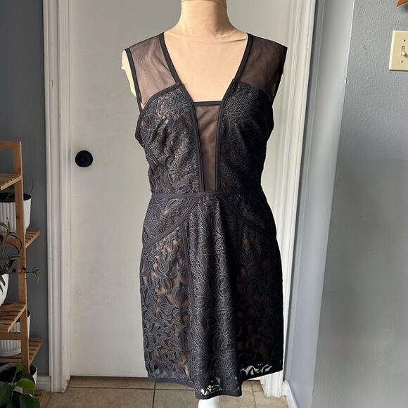 BCBGMAXAZRIA Lyla Open Back Mini Dress - Picture 3 of 11